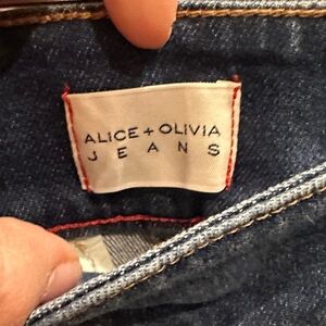 Alice + Olivia Classic Denim Jeans